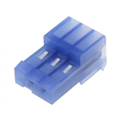 3-640442-3; Plug; wire-board; female; PIN: 3; 2.54mm; IDC; for cable; MTA-100; TE Connectivity