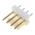 3-641126-4; Socket; wire-board; male; MTA-100; 2.54mm; PIN: 4; THT; gold-plated; TE Connectivity