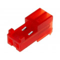 3-643813-2; Plug; wire-board; female; PIN: 2; polarized; 2.54mm; IDC; for cable; TE Connectivity 3-643813-2; Plug; wire-board; female; PIN: 2; polarized; 2.54mm; IDC; for cable; TE Connectivity