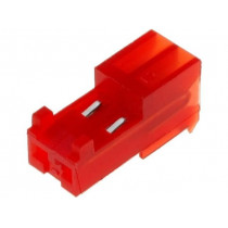 3-643813-2; Plug; wire-board; female; PIN: 2; polarized; 2.54mm; IDC; for cable; TE Connectivity