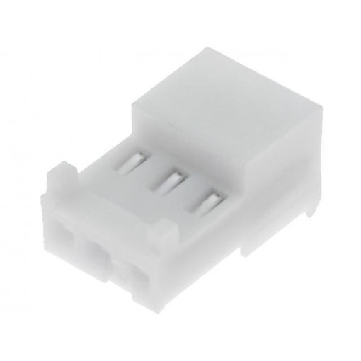 3-643814-3; Plug; wire-board; female; PIN: 3; polarized; 2.54mm; IDC; for cable; TE Connectivity