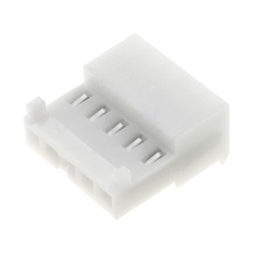 3-643814-5; Plug; wire-board; female; PIN: 5; polarized; 2.54mm; IDC; for cable; TE Connectivity