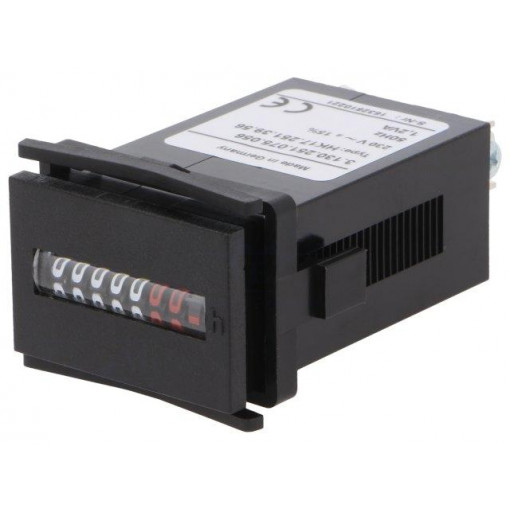 3.130.251.075.056; Counter: electromechanical; mechanical indicator; working time; KUBLER 3.130.251.075.056; Counter: electromechanical; mechanical indicator; working time; KUBLER
