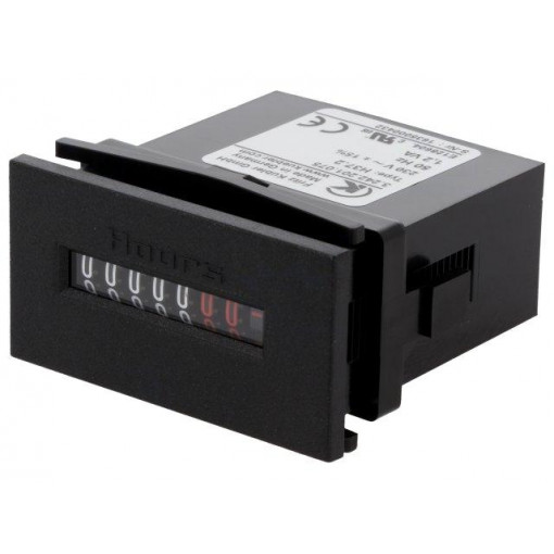 3.242.201.075; Counter: electromechanical; mechanical indicator; working time; KUBLER 3.242.201.075; Counter: electromechanical; mechanical indicator; working time; KUBLER
