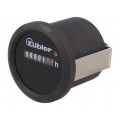 3.474.901.075; Counter: electromechanical; mechanical indicator; working time; KUBLER