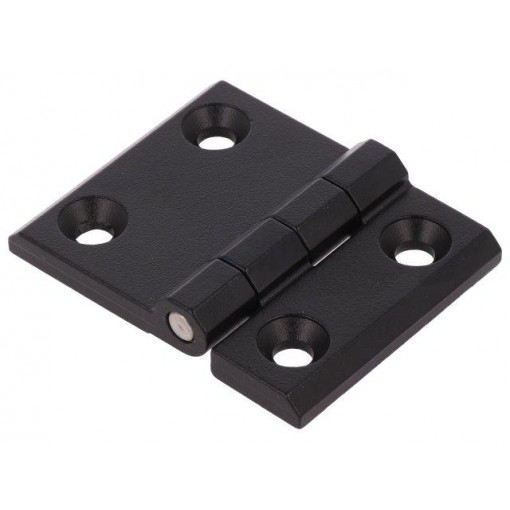 3.509.02; Hinge; Width: 63mm; zinc and aluminium alloy; black; H: 50mm; ROZTOCZE