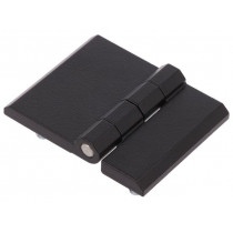 3.509.32; Hinge; Width: 63mm; zinc and aluminium alloy; black; H: 50mm; ROZTOCZE