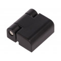 3.517.002-04; Hinge; Width: 27.5mm; zinc and aluminium alloy; black; H: 30mm; ROZTOCZE