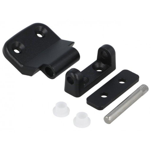 3.519.04.03; Hinge; Width: 48mm; zinc and aluminium alloy; black; H: 45mm; ROZTOCZE
