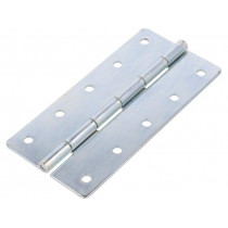 3.ST124.001; Hinge; Width: 70mm; zinc-plated steel; natural; H: 145mm; ROZTOCZE