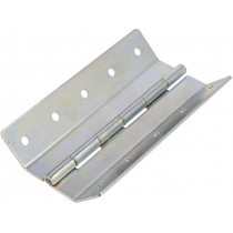 3.ST124.002; Hinge; Width: 103.6mm; zinc-plated steel; natural; H: 145mm; ROZTOCZE