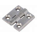 3.ZN60.003-9.1; Hinge; Width: 40mm; stainless steel; H: 40mm; Holes no: 4; ROZTOCZE