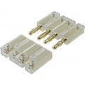 30.4150-02; Connector: loudspeaker; 4mm2; gold-plated; plug/socket; screwed; ACV