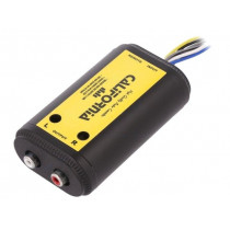; Hi-Level converter; 50W; Input: wires; Out: RCA socket x2; 4CARMEDIA