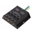 ; Hi-Level converter; gold-plated; 40W; Input: wires; 4CARMEDIA