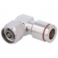 300BPNR-C; Plug; N; male; angled 90°; 50Ω; CNT-300; clamp; for cable; CommScope