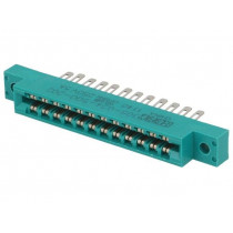 305-024-500-202; Card edge; PIN: 24; soldered; for panel mounting,for cable; EDAC 305-024-500-202; Card edge; PIN: 24; soldered; for panel mounting,for cable; EDAC