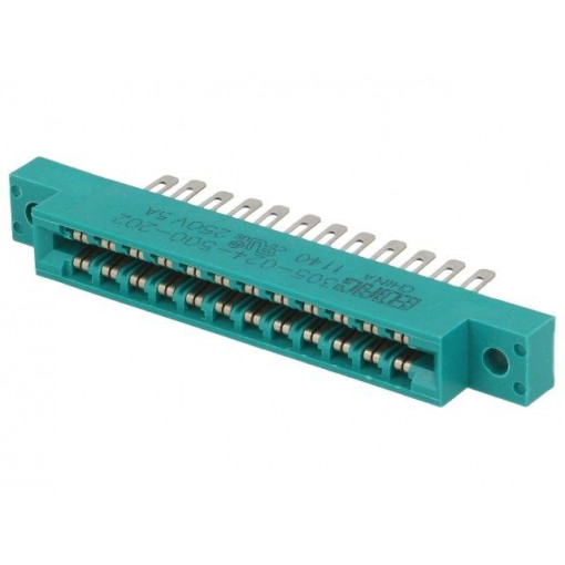 305-024-500-202; Card edge; PIN: 24; soldered; for panel mounting,for cable; EDAC 305-024-500-202; Card edge; PIN: 24; soldered; for panel mounting,for cable; EDAC