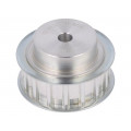 31 AT10   18-200ZA; Belt pulley; AT10; W: 16mm; whell width: 31mm; Ø: 55.45mm; aluminium; OPTIBELT 31 AT10   18-200ZA; Belt pulley; AT10; W: 16mm; whell width: 31mm; Ø: 55.45mm; aluminium; OPTIBELT