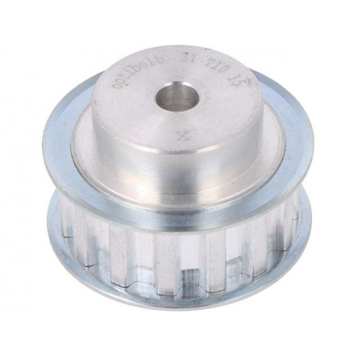 31 T10    15-200ZA; Belt pulley; T10; W: 16mm; whell width: 31mm; Ø: 45.9mm; aluminium; OPTIBELT