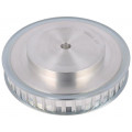 31 T10    40-200ZA; Belt pulley; T10; W: 16mm; whell width: 31mm; Ø: 125.45mm; aluminium; OPTIBELT 31 T10    40-200ZA; Belt pulley; T10; W: 16mm; whell width: 31mm; Ø: 125.45mm; aluminium; OPTIBELT