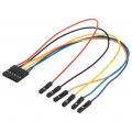 6-PIN MTE CABLE; Connection cable; female-female,1x6 pin strips; DIGILENT 6-PIN MTE CABLE; Connection cable; female-female,1x6 pin strips; DIGILENT