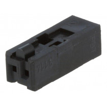 3114 02; Wire-board; plug; female; Minimodul; 2.5mm; PIN: 2; w/o contacts; LUMBERG