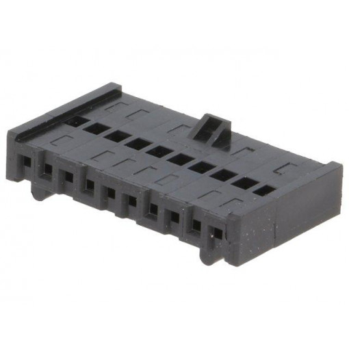 3114 10; Wire-board; plug; female; Minimodul; 2.5mm; PIN: 10; w/o contacts; LUMBERG