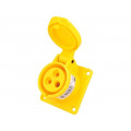 313-4; Connector: AC supply; socket; female; 16A; 110VAC; IP44; PIN: 3; PCE 313-4; Connector: AC supply; socket; female; 16A; 110VAC; IP44; PIN: 3; PCE