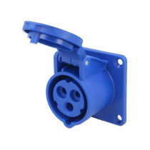 313-6; Connector: AC supply; socket; female; 16A; 230VAC; IEC 60309; IP54; PCE