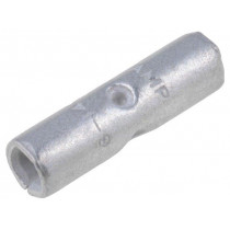 31819; Butt splice; non-insulated; brass; 1.25÷2mm2; tinned; crimped; TE Connectivity
