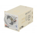 31L48TPBM240; Timer; 0.05s÷10min; DPDT; 250VAC/5A; 24÷240VAC; 24÷240VDC; LOVATO ELECTRIC