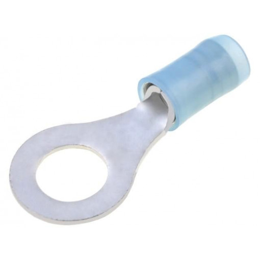 320563; Ring terminal; M6; Ø: 6.35mm; 1.25÷2mm2; crimped; for cable; tinned; TE Connectivity