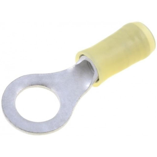 320576; Ring terminal; M8; Ø: 8.3mm; 3÷6mm2; crimped; for cable; insulated; TE Connectivity