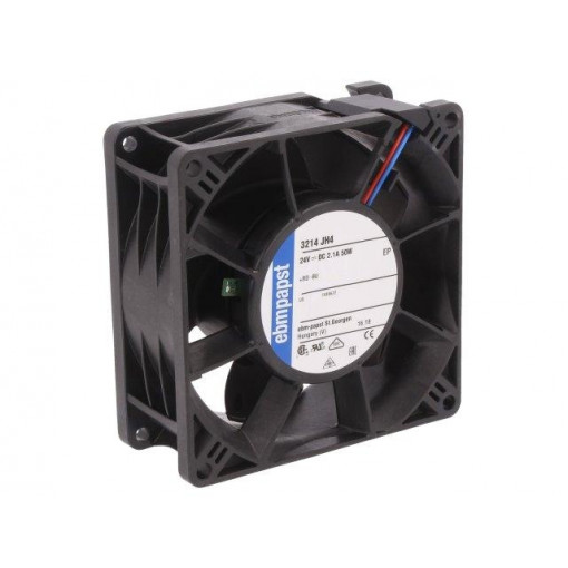 3214 JH4; Fan: DC; axial; 92x92x32mm; 280m3/h; 73dBA; ball bearing; 13000rpm; EBM-PAPST