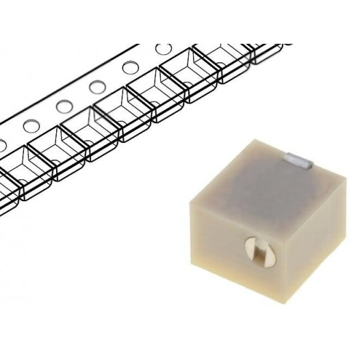 3214W-1-103E; Potentiometer: mounting; vertical,multiturn; 10kΩ; 250mW; SMD; BOURNS 3214W-1-103E; Potentiometer: mounting; vertical,multiturn; 10kΩ; 250mW; SMD; BOURNS
