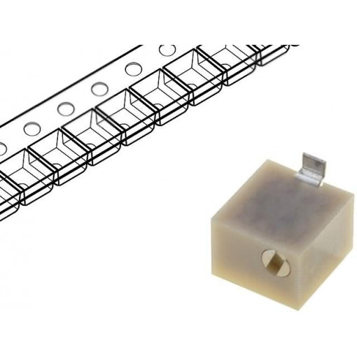3214X-1-103E; Potentiometer: mounting; vertical,multiturn; 10kΩ; 250mW; SMD; BOURNS