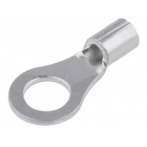 322798; Ring terminal; M4; 0.3÷1.42mm2; crimped; for cable; non-insulated; TE Connectivity