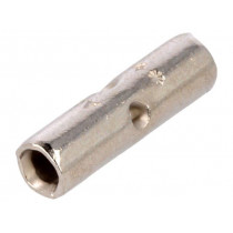 323795; Butt splice; non-insulated; copper; 1.25÷2mm2; nickel plated; TE Connectivity