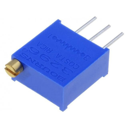 3296W-1-503LF; Potentiometer: mounting; multiturn; 50kΩ; 500mW; THT; ±10%; linear; BOURNS 3296W-1-503LF; Potentiometer: mounting; multiturn; 50kΩ; 500mW; THT; ±10%; linear; BOURNS