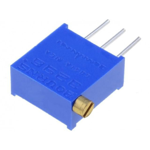 3296X-1-103LF; Potentiometer: mounting; multiturn; 10kΩ; 500mW; THT; ±10%; linear; BOURNS 3296X-1-103LF; Potentiometer: mounting; multiturn; 10kΩ; 500mW; THT; ±10%; linear; BOURNS