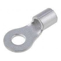 32994; Ring terminal; M4; 3÷6mm2; crimped; for cable; non-insulated; TE Connectivity