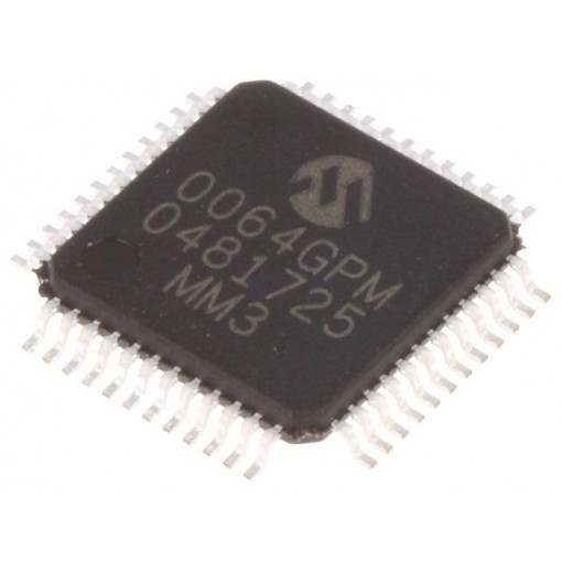 PIC32MM0064GPM048-I/PT; PIC microcontroller; Memory: 64kB; SRAM: 16kB; 2÷3.6VDC; SMD; MICROCHIP TECHNOLOGY