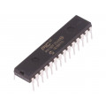 PIC32MX130F256B-I/SP; PIC microcontroller; Memory: 256kB; SRAM: 16kB; 2.3÷3.6VDC; THT; MICROCHIP TECHNOLOGY