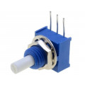 3310C-001-102L; Potentiometer: shaft; single turn; 1kΩ; ±20%; 0.25W; linear; 3.18mm; BOURNS