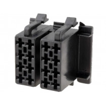 ; Connector housing; plug; ISO; PIN: 16; Works with: 341432; 4CARMEDIA