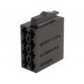 ; Connector housing; plug; ISO; PIN: 8; Works with: 341432; 4CARMEDIA