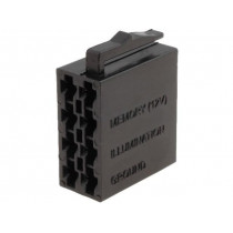 ; Connector housing; plug; ISO; PIN: 8; Works with: 341432; 4CARMEDIA