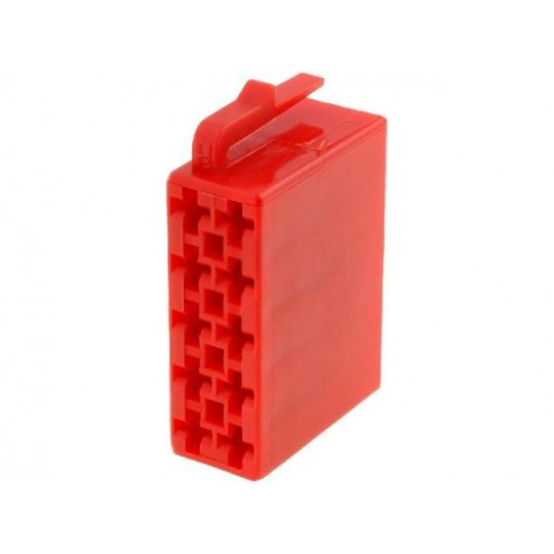 ; Connector housing; plug; ISO; PIN: 10; Works with: 341432; 4CARMEDIA
