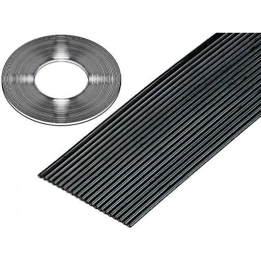 3319/26 (100FT); Wire: ribbon; 1.27mm; stranded; Cu; 26x28AWG; unshielded; PVC; black; 3M